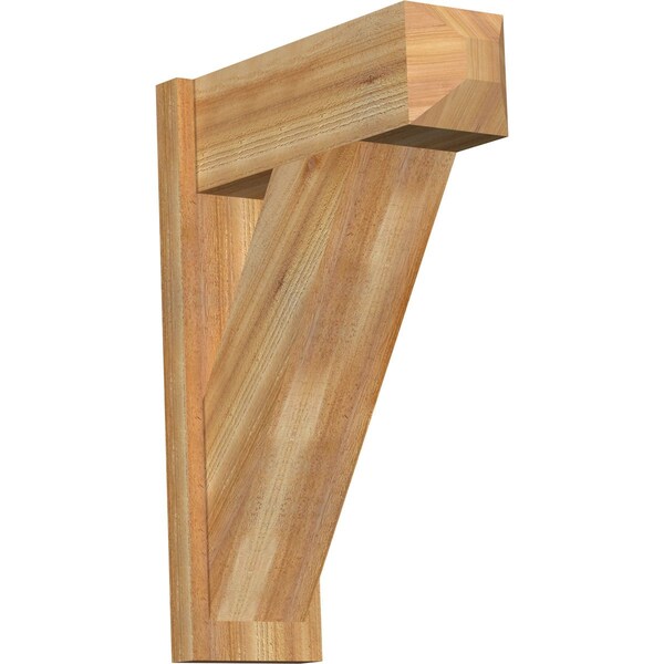 Ekena Millwork Traditional Rough Sawn Craftsman Outlooker, Western Red Cedar, 8"W x 22"D x 30"H OUT08X22X30TRA04RWR - main